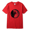 XIN YI Men's T-shirt100% cotton casual short sleeve Astronaut space climbing print o-neck knitted comfortable Fabric Men T-shirt