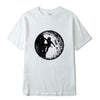 XIN YI Men's T-shirt100% cotton casual short sleeve Astronaut space climbing print o-neck knitted comfortable Fabric Men T-shirt