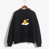 2019 Kawaii cute Strawberry Gudetama Hoodie  print Harajuku sweatshirt Lazy egg Fleece Pullover Hoodie Autumn Hoodie Sweatshirt