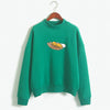 2019 Kawaii cute Strawberry Gudetama Hoodie  print Harajuku sweatshirt Lazy egg Fleece Pullover Hoodie Autumn Hoodie Sweatshirt