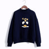 2019 Kawaii cute Strawberry Gudetama Hoodie  print Harajuku sweatshirt Lazy egg Fleece Pullover Hoodie Autumn Hoodie Sweatshirt
