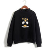 2019 Kawaii cute Strawberry Gudetama Hoodie  print Harajuku sweatshirt Lazy egg Fleece Pullover Hoodie Autumn Hoodie Sweatshirt