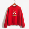 2019 Kawaii cute Strawberry Gudetama Hoodie  print Harajuku sweatshirt Lazy egg Fleece Pullover Hoodie Autumn Hoodie Sweatshirt