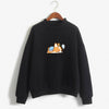 shiba inu" sweatshirt Cartoon Shiba Inu Hoodie Pastel Kawaii Sweatshirt Shiba Inu sleeping hoody
