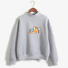 shiba inu" sweatshirt Cartoon Shiba Inu Hoodie Pastel Kawaii Sweatshirt Shiba Inu sleeping hoody