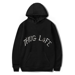 New Hip hop 2PAC THUG LIFE ALBUM ART Hoodie Sweatshirts Men Women Spring Autumn Print hoodies Pullover Unisex Harajuku Tracksuit