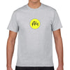 mens o-neck t shirts 100% cotton new merch round а4 LOGO print casual men's tops men T-shirt short sleeve men мерч a4 tshirts