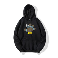 2020 New Men's Hoodie Kobe Bryant Championship Ring Print Hoodie Jumper with Threaded Cuffs