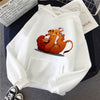 velvet winter autumn Casual Harajuku Female Sweatshirt Lion King Hoodies Cotton Funny Womens Hoodies Pullover Women Clothes