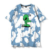 Fashionable men and women T-shirt personality casual T-shirt handsome hip-hop street clothing tops