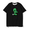 Fashionable men and women T-shirt personality casual T-shirt handsome hip-hop street clothing tops