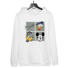 oversized Pink Cartoon Women Hoodies Print Casual Loose Pullover For Girls Long Sleeve animal Sweatshirt Fashion clothes Tops