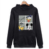 oversized Pink Cartoon Women Hoodies Print Casual Loose Pullover For Girls Long Sleeve animal Sweatshirt Fashion clothes Tops