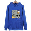 oversized Pink Cartoon Women Hoodies Print Casual Loose Pullover For Girls Long Sleeve animal Sweatshirt Fashion clothes Tops