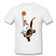 Slam Dunk T Shirt Jayson Tatum Dunks  T-Shirt Cotton Plus size Shirt Casual Mens Fun Graphic Short-Sleeve funny Tshirt