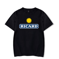 Ropa Mujer Cotton T Shirt Men RICARD Tops Women 2020 Summer Vetement Nous T-shirty Damskie Oversized Tshirt Black Harajuku Shirt